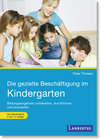 Buchcover Die gezielte Beschäftigung im Kindergarten