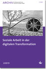 Buchcover Soziale Arbeit in der digitalen Transformation