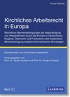Buchcover Kirchliches Arbeitsrecht in Europa