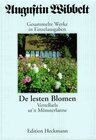 Buchcover Gesammelte Werke in Einzelausgaben / De lesten Blomen