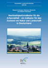 Buchcover Nachhaltigkeitsindikator für die Artenvielfalt - ein Indikator für den Zustand von Natur und Landschaft in Deutschland