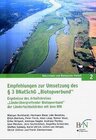 Buchcover Empfehlungen zur Umsetzung des § 3BnatschG "Biotopverbund"