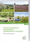 Buchcover Naturparkmanagement in Deutschland - Qualitätsoffensive Naturparke