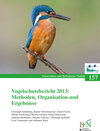 Buchcover Vogelschutzbericht 2013