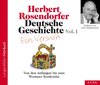 Buchcover Deutsche Geschichte - Ein Versuch, Vol. 1 (CD)