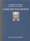 Buchcover Albrecht Haushofer