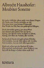 Buchcover Moabiter Sonette