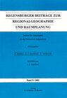 Buchcover Regensburger Beiträge zur Regionalgeographie und Raumplanung