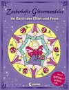 Buchcover Zauberhafte Glitzermandalas: Im Reich der Elfen und Feen