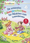 Buchcover Leselöwen - Das Original: Die schönsten Silbengeschichten für Mädchen zum Lesenlernen