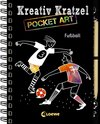 Buchcover Kreativ-Kratzel Pocket Art: Fußball