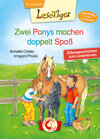 Buchcover Lesetiger - Zwei Ponys machen doppelt Spaß