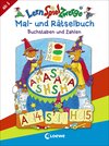 Buchcover LernSpielZwerge - Mal- und Rätselbuch - Buchstaben und Zahlen