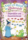 Buchcover Malen und Rätseln im Zauberwald - Gegensätze und Zusammenhänge