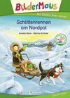 Buchcover Bildermaus - Schlittenrennen am Nordpol