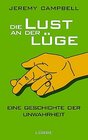 Buchcover Die Lust an der Lüge