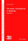 Buchcover Die ersten Theologinnen in Westfalen