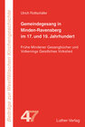 Buchcover Gemeindegesang in Minden-Ravensberg im 17. und 19. Jahrhundert