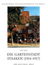 Buchcover Die Gartenstadt Staaken (1914-1917)