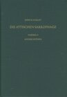 Buchcover Die antiken Sarkophagreliefs / Andere Mythen