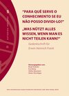 Buchcover 'Was nützt alles Wissen, wenn man es nicht teilen kann?'