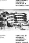 Buchcover Vermittlungswege der Moderne - Neues Bauen in Palästina 1923-1948