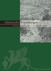 Buchcover Mitteilungen des Deutschen Archäologischen Instituts, Athenische Abteilung