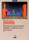 Buchcover Zentrale Klassenarbeit Baden-Württemberg