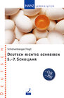 Buchcover Deutsch richtig schreiben 5.-7. Schuljahr