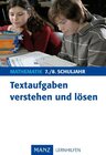 Buchcover Textaufgaben verstehen und lösen – Mathematik 7./8. Schuljahr