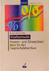 Buchcover Prozent- und Zinsrechnen üben für den Hauptschulabschluss