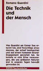 Buchcover Die Technik und der Mensch