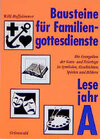Buchcover Bausteine für Familiengottesdienste. Die Evangelien der Sonn- und...