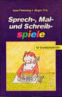 Buchcover Sprech-, Mal- und Schreibspiele für Grundschulkinder