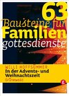 Buchcover 63 Bausteine für Familiengottesdienste in der Advents- und Weihnachtszeit