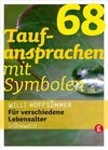 Buchcover 68 Taufansprachen mit Symbolen