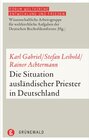 Buchcover Die Situation ausländischer Priester in Deutschland