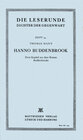 Buchcover Hanno Buddenbrook