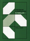 Buchcover Friesische Formenlehre in Tabellen / Halligen