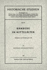 Buchcover Bamberg im Mittelalter