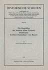 Buchcover Die Staatslehre des Jesuiten Adam Contzen, Beichtvater Kurfürst Maximilian I. von Bayern