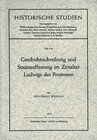 Buchcover Geschichtsschreibung und Staatsauffassung im Zeitalter Ludwigs des Frommen