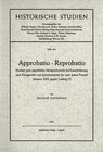Buchcover Approbatio - Reprobatio