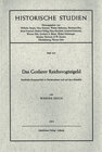 Buchcover Das Goslarer Reichsvogteigeld