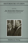 Buchcover Im deutschen Interesse