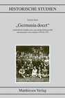 Buchcover "Germania docet"