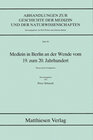 Buchcover Medizin in Berlin an der Wende vom 19. zum 20. Jahrhundert