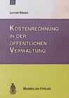 Buchcover Kostenrechnung in der öffentlichen Verwaltung