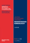 Buchcover Niedersächsisches Kommunalrecht 2. Auflage