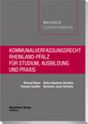 Buchcover Kommunalverfassungsrecht Rheinland-Pfalz für Studium, Ausbildung und Praxis